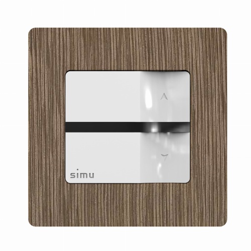 Obudowa Naścienna Pilot SIMU HZ Drewno Zebrano