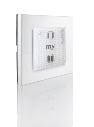 pilot somfy rts smoove do zasłon z ramką