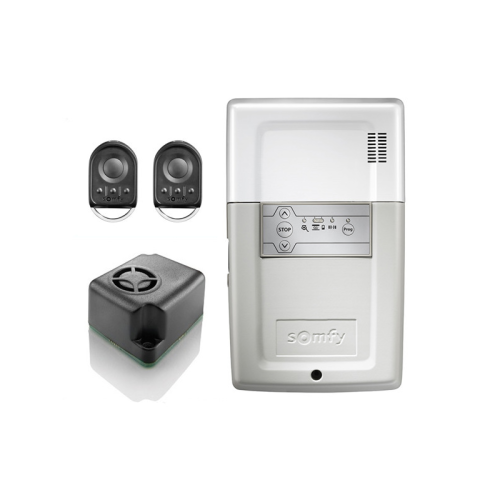 Sterownik do Bram Rolowanych SOMFY ROLLIXO RTS PREMIUM Zestaw: Sterownik + 2 Piloty Keygo RTS +Syrena