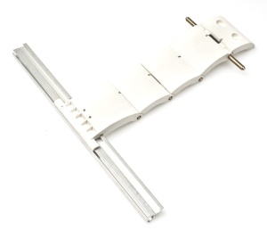 Wieszak Blokada EUROBLOK do Bram Rolowanych profil 55-77mm 5 Elementowy  Fi 60