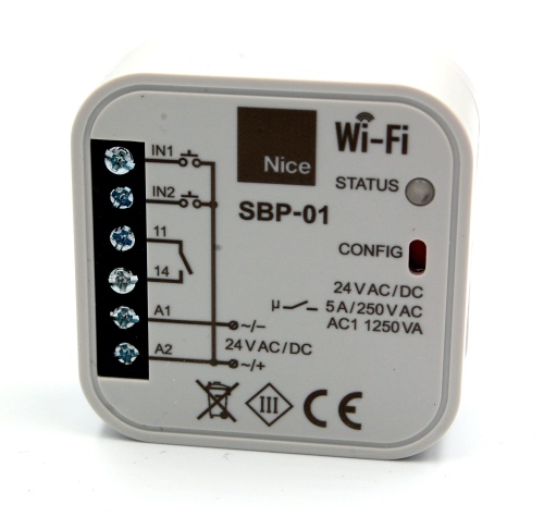NICE WIFI SBP-01 Sterownik Elektroniczny do Bram
