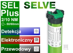 Silnik SELVE SE PRO 2/10 NM Detekcja