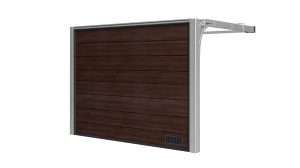 Brama Garażowa Segmentowa Woster PD40B Brąz Sprężyny Boczne