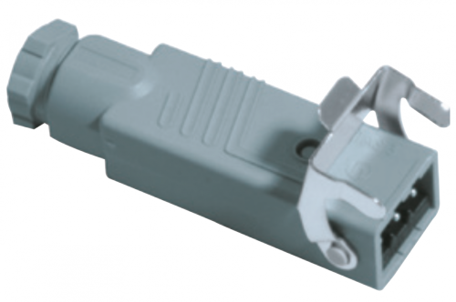 Wtyk Hirschmann żeński STAK3 czarny / IP 54