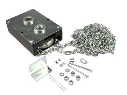 Przekładnia Łańcuchowa 1:4 Kołowrót Ręczny Napęd do Bramy Segmentowej