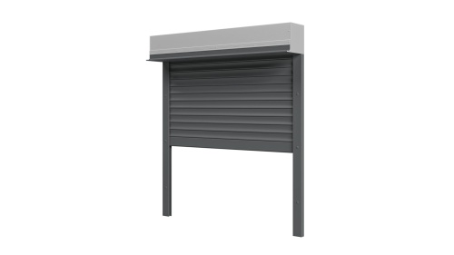 Roleta Zewnętrzna Bazalt Szary Podtynkowa System Aluprof