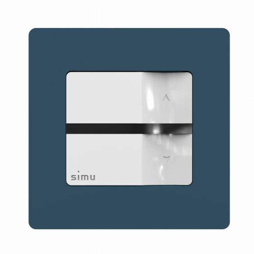 Obudowa Naścienna Pilot SIMU HZ Błękit Mineralny