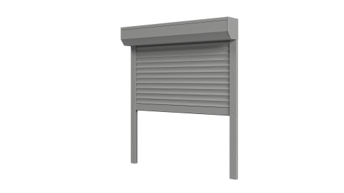 Roleta Zewnętrzna Szara Natynkowa