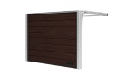 Brama Garażowa Segmentowa Woster PD40DR Dąb Rustykalny Brąz Sprężyny Boczne