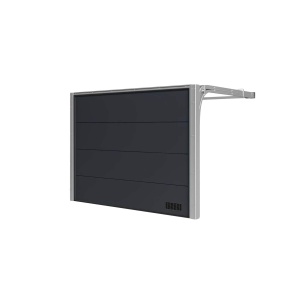 Brama Garażowa Segmentowa Antracyt Woster PC40A sprężyny boczne