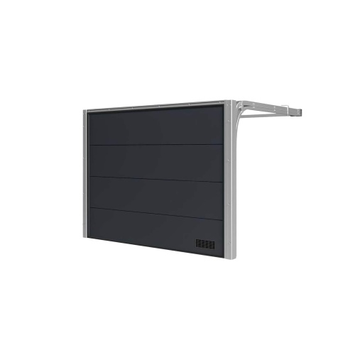 Brama Garażowa Segmentowa Antracyt Woster PC40A sprężyny boczne