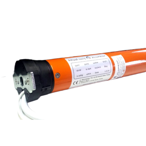 Silnik Aluprof DM45E 20NM/15 do rolet z Radiem Detekcja Elektroniczne Krańcówki
