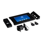  Wideodomofon Bezprzewodowy Czarny TENPILOT