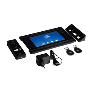  Wideodomofon Bezprzewodowy Czarny TENPILOT