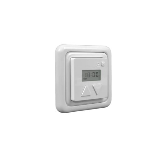 Sterownik Przewodowy z Zegarem do Rolet - Podtynkowy 1 kanałowy