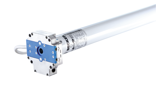 Silnik do rolet Becker L60-8-M06 Awaryjne Otwieranie NHK Mechaniczne Krańcówki