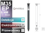 Silnik do Rolet MOBILUS EP 6/28 Plug&Roll Przeciążenie  Elektroniczne Krańcówki Szybkobieżny