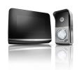 SOMFY Wideodomofon V500 PRO io z Zasilaczem na Szynie DIN Zestaw