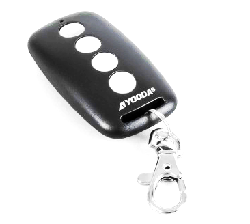 Pilot do rolet Yooda BRAVA 1Rk Bw 1 kanałowy brelok czarno-biały