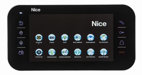 MONITOR NICE VIEW B z Czytnikiem Kart Micro SD Czarny 