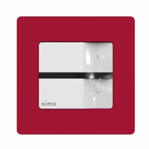 Obudowa Naścienna  Pilot SIMU HZ Czerwień