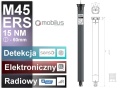 Silnik do Rolet MOBILUS 15NM SENSO z radiem detekcją i elektronicznymi krańcówkami M45 ERS 15/17