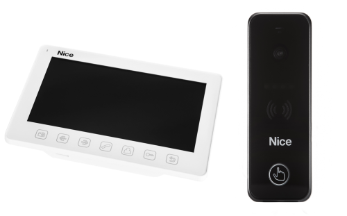 WIDEODOMOFON NICE VIEW WB Czarny