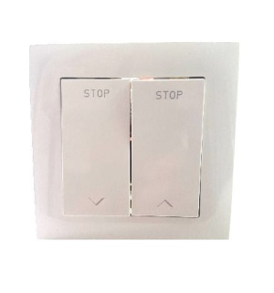 Przełącznik ROLETOWY 2 Klawiszowy Góra Stop Dół