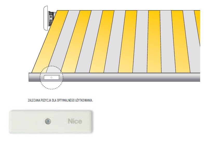 NICE NEMO VIBE CZUJNIK WIATRU